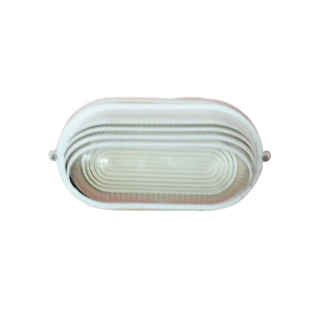 Moisture-proof Lamp all-aluminum louver oval