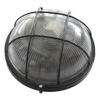 Moisture-proof Lamp All-Aluminum black cirle