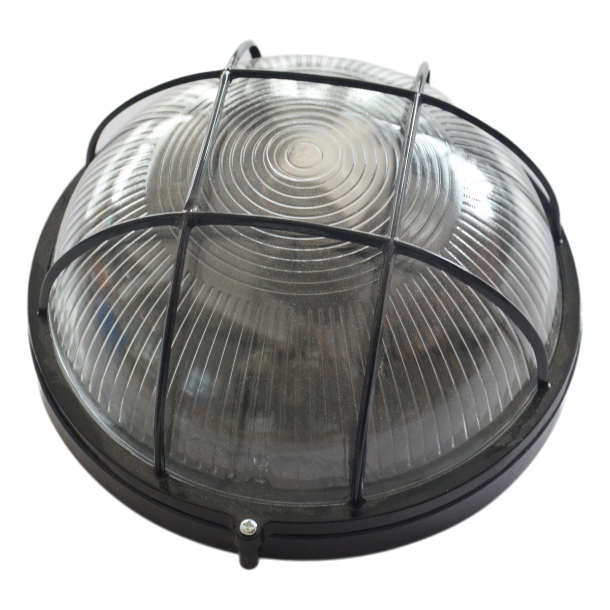 Moisture-proof Lamp All-Aluminum black cirle