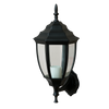 Curved hexagonal wall lamp(black)