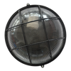 Moisture-proof Lamp All-Aluminum black cirle