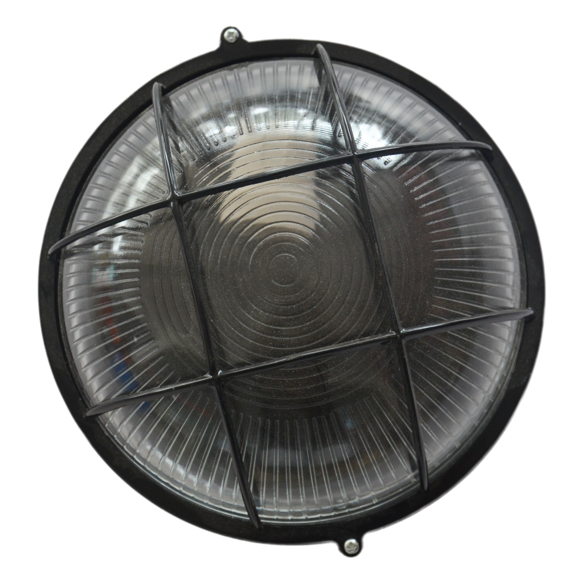 Moisture-proof Lamp All-Aluminum black cirle