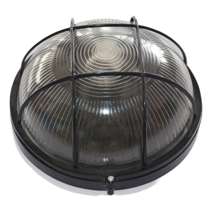 Moisture-proof Lamp Iron-base black cirle