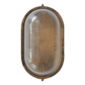Moisture-proof Lamp Iron-base oval 2