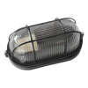 Moisture-proof Lamp All-Aluminum Black Oval