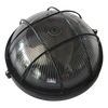Moisture-proof Lamp All-Aluminum black cirle
