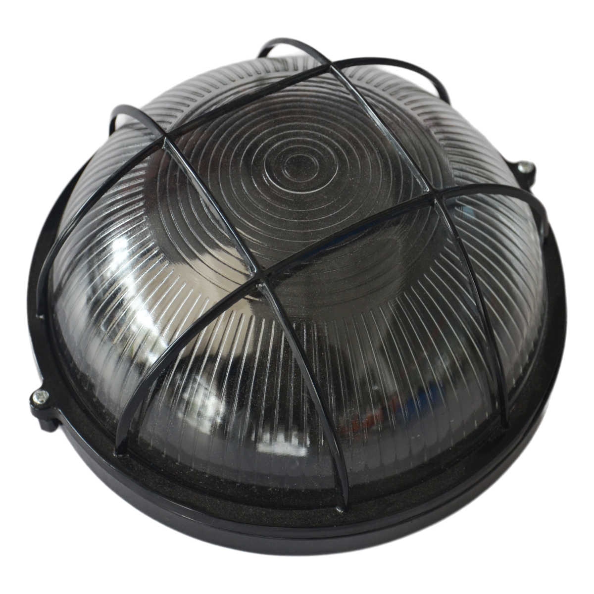 Moisture-proof Lamp All-Aluminum black cirle