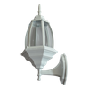 Curved hexagonal wall lamp(white)