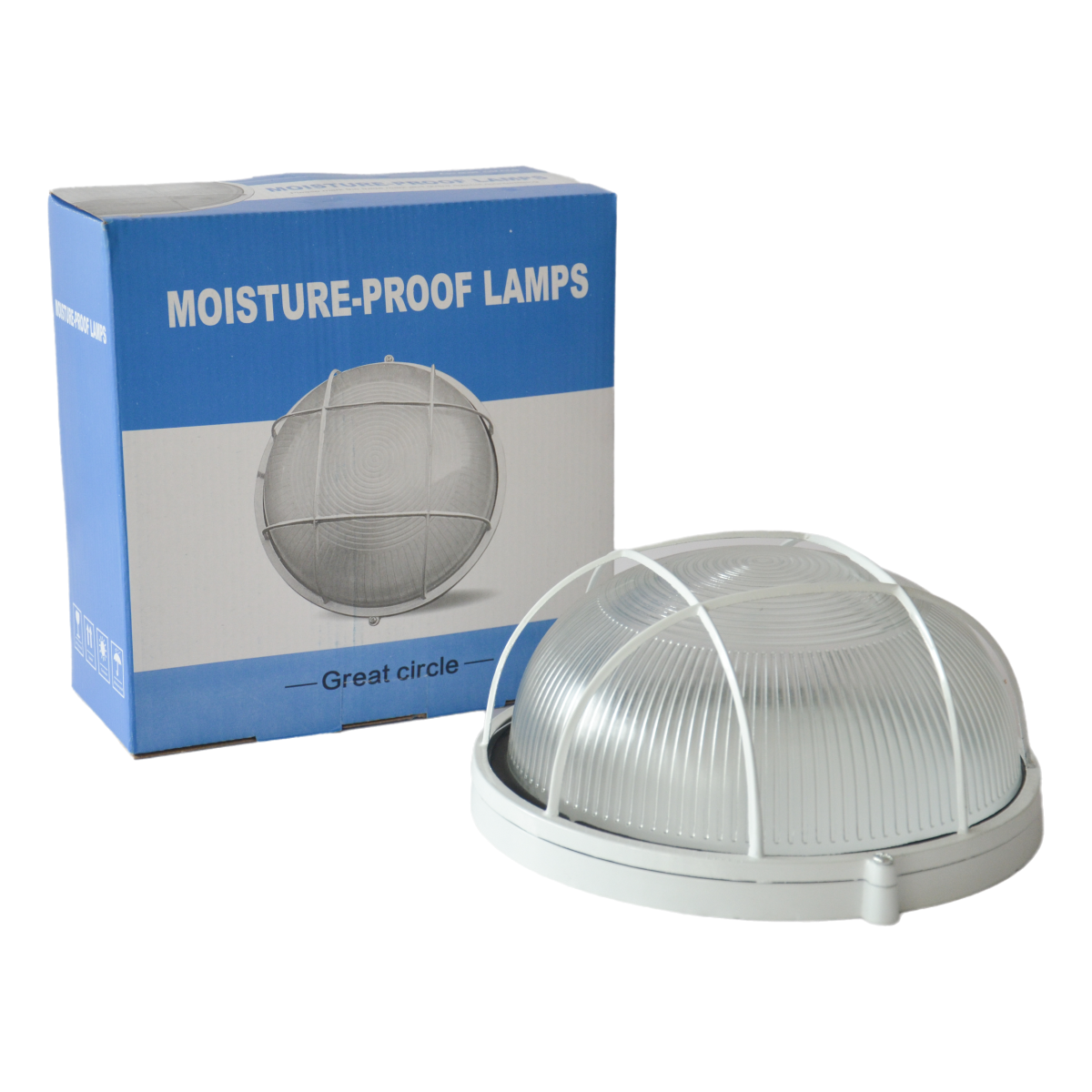 Moisture-proof Lamp Iron-base small middle big circle